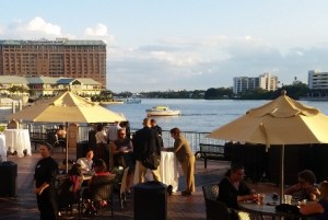 Mixology Lab attendees soaking up the sun. 